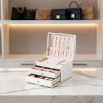 Elegant jewelry storage with style and functionality