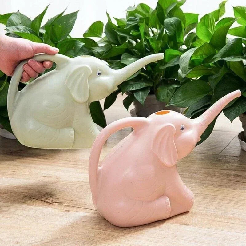 Cute Elephant Watering Can for Children - 30 cm Plastic