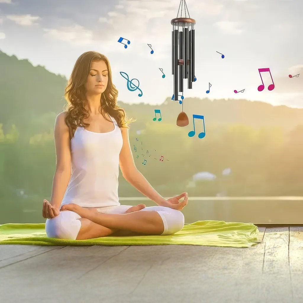 Harmonious wind chimes for your garden in a stylish design