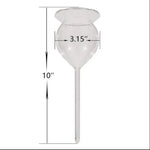 AquaSphere Automatic Plant Watering Globes | Set of 2 Handmade Glass