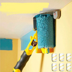 Kantenlackierroller „RandFix“ für präzise Kanten – 3 Ersatzrollen inklusive