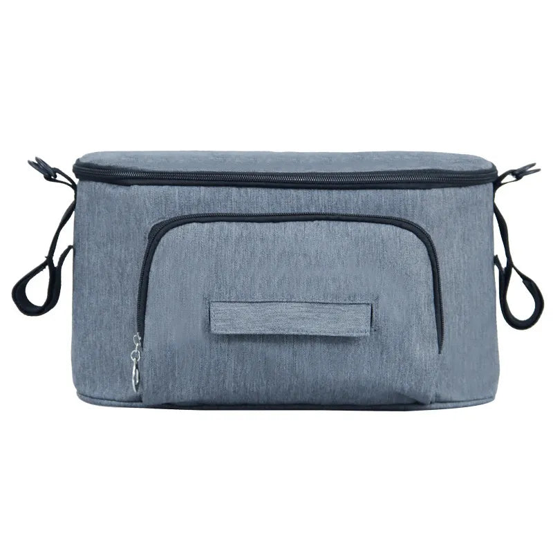 Isolierte Wickeltasche für Kinderwagen mit Feuchttuchspender