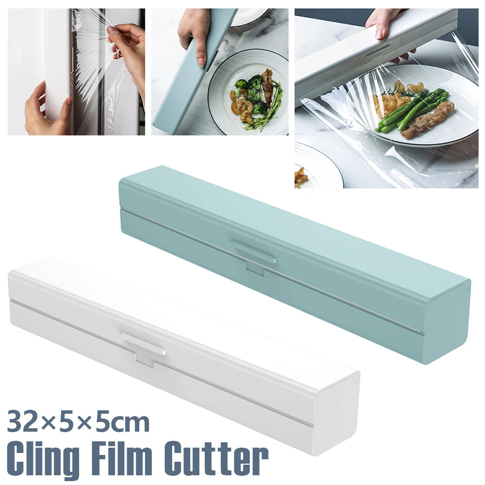 Practical Foil Dispenser for the Kitchen | Magnetic & Stainless Steel | 32 cm