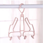 ShoeSaver – Practical shoe drying system with hooks for balconies