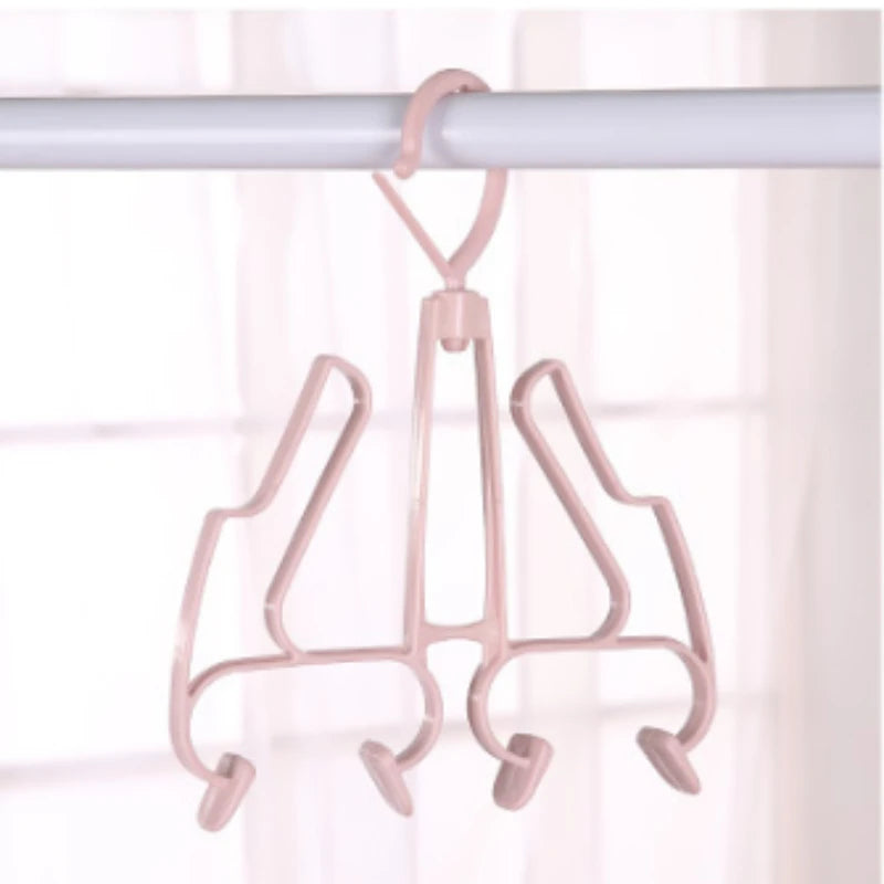 ShoeSaver – Practical shoe drying system with hooks for balconies