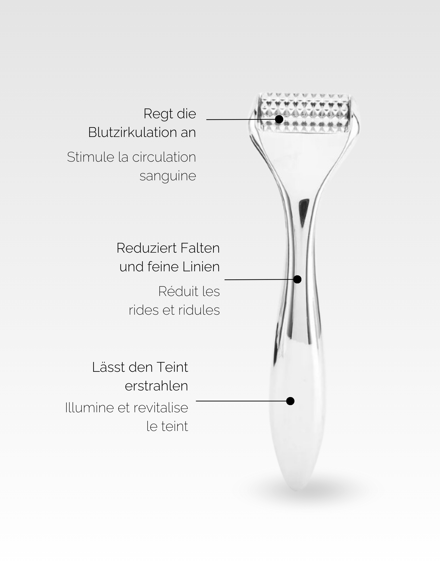 The skin rejuvenation roller – reduces wrinkles and puffiness