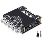 Vielseitiger 2.1 Kanal Bluetooth Audioverstärker