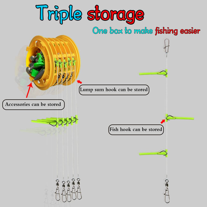Catching Joy – Organized Fishing Hooks for Relaxed Angling