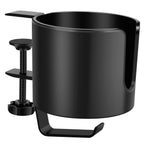Practical 2-in-1 Drink and Headphone Holder for Desks