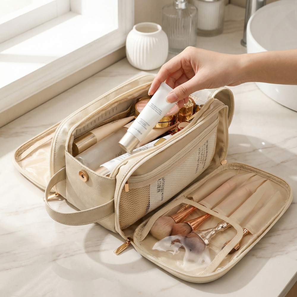 Foldable Makeup Organizer for Effortless Access