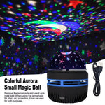 LuminaSky Star Projector | LED Night Light with Aurora Effect | USB-Powered & Remote Control | Ideal for Living Rooms & Kids' Rooms