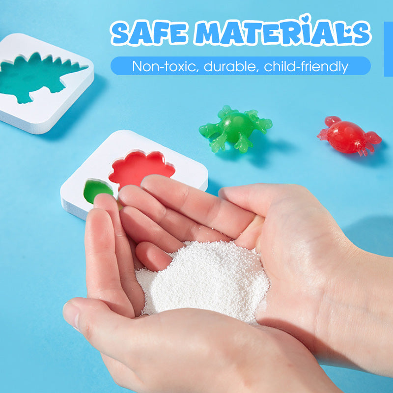 Bunte 3D Wasserperlen Bastelset – Kreativer Spaß für Kinder