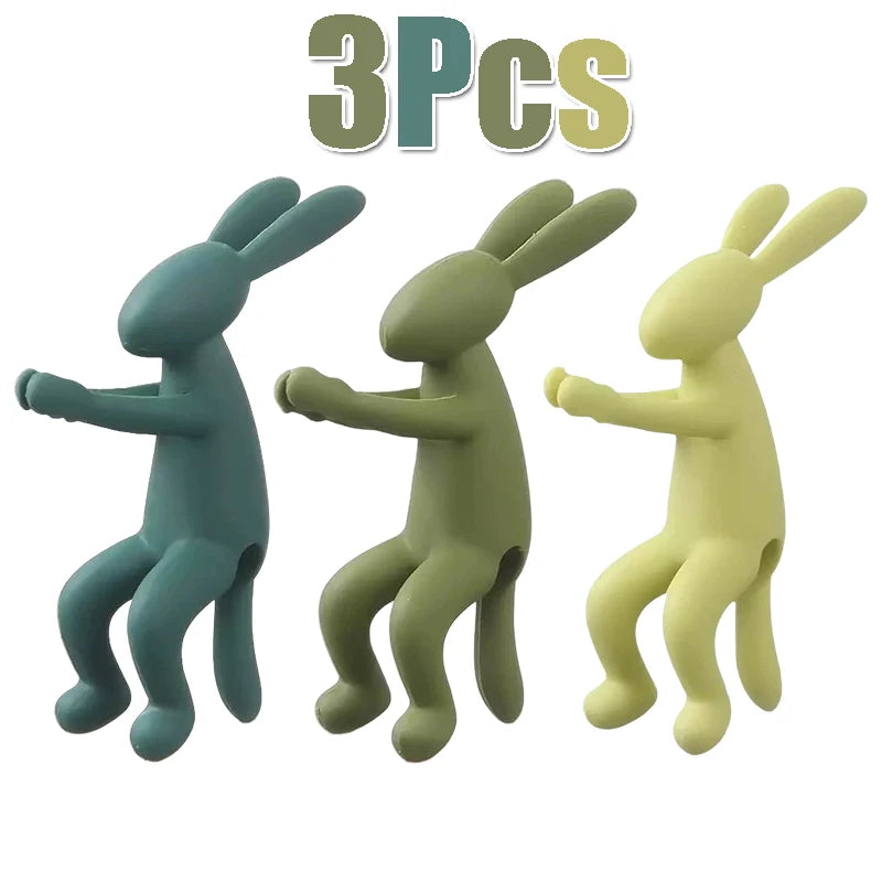 Rabbit-shaped Plant Holder | Stem Support for Vases | 7 cm