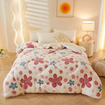 Sleeping Comfort Blanket Blütenzauber | Soft & Easy Care | Elegant Design