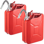 Stainless steel fuel outlet for efficient refilling