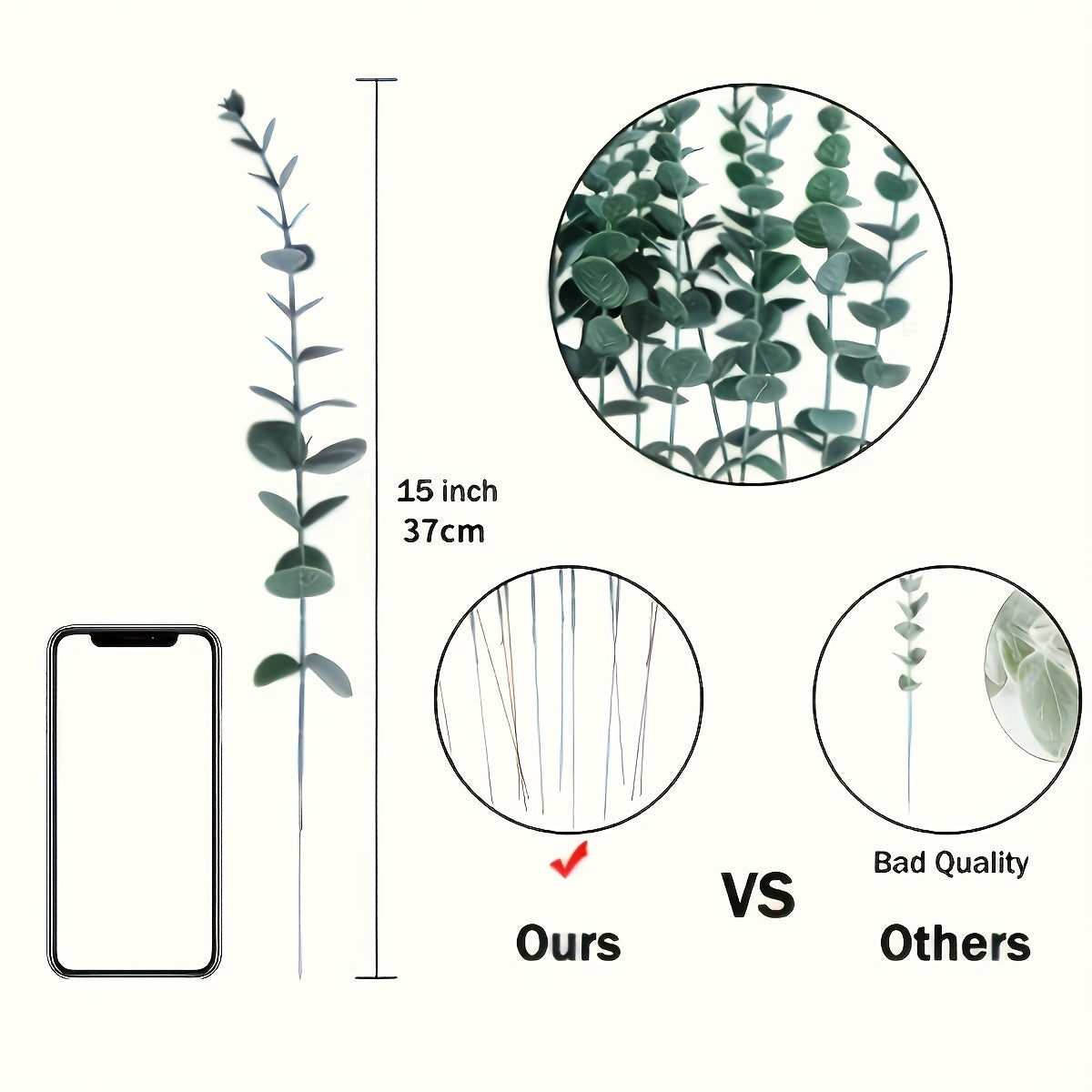 Künstlicher Eukalyptus – Dekoratives Highlight für Genesung oder Chanukka