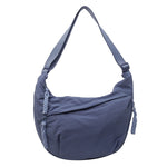 Leichte Schultertasche aus strapazierfähigem Nylon mit intelligenter Fächeraufteilung