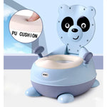 Kindertöpfchen in Panda-Design – Weiches Baby-Töpfchen mit PU-Sitz