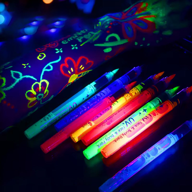 NeonGlow – Radiant Face Paint for Unforgettable Moments