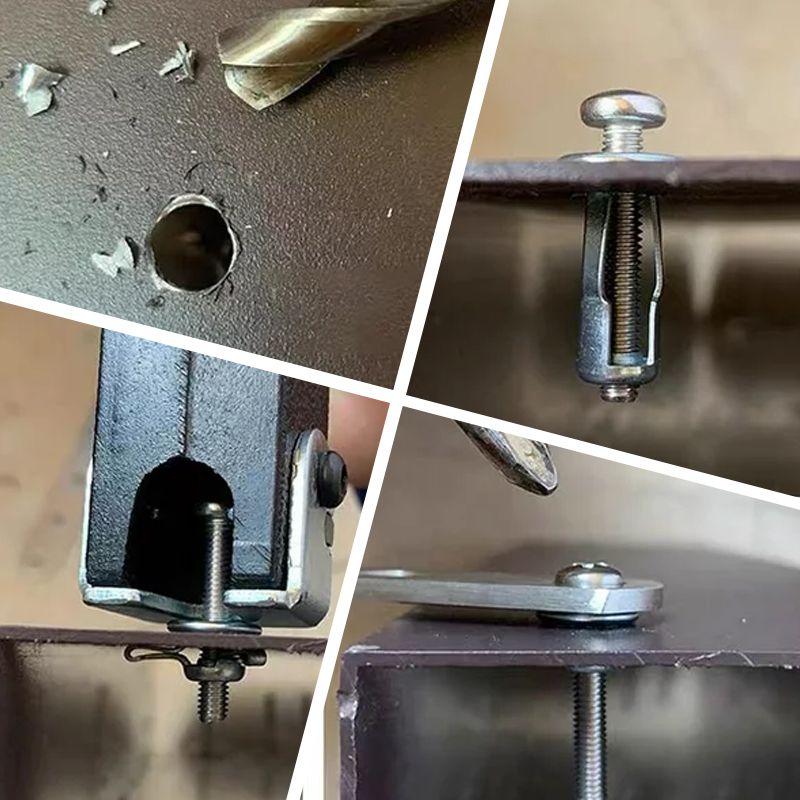 Zinkbeschichtetes Expansionseinsatz-Set mit Blütenmutter