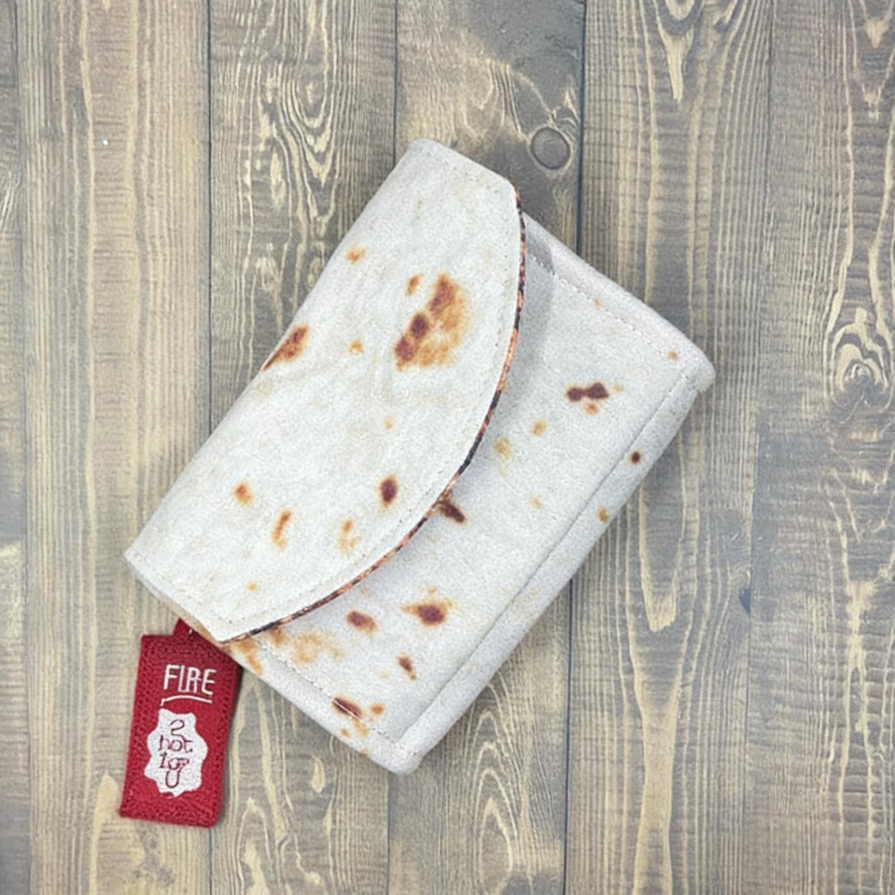 Burrito-inspiriertes Geldbeutel mit Magnetverschluss – Praktische Aufbewahrung