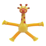 FlexiGiraffe | Das bunte Spielzeug mit Saugnapf für kreative Kinder