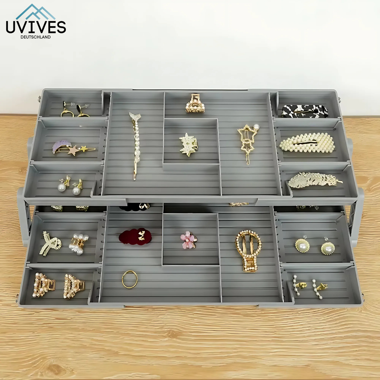 FlexiSort - Intelligent Drawer Organizer for Maximum Tidiness