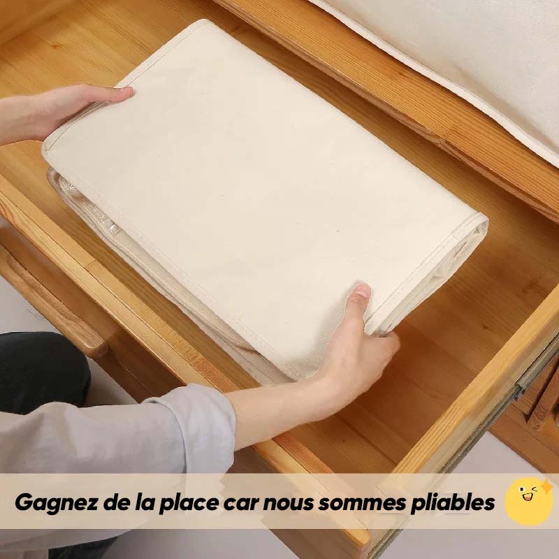 Platzsparende Aufbewahrungslösung für Decken
