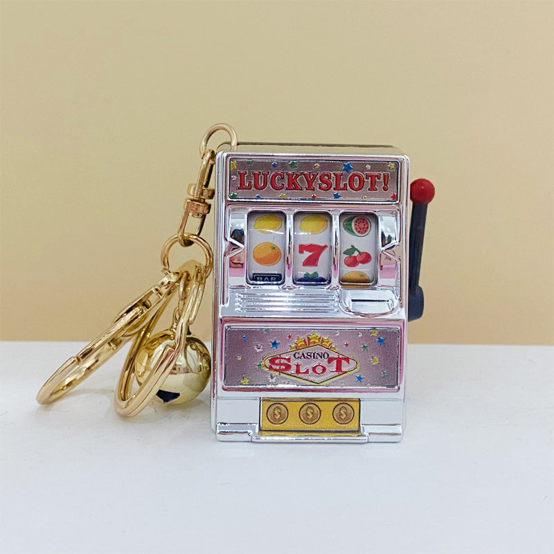 Glücksbringer | Schlüsselanhänger im Spielautomaten-Design