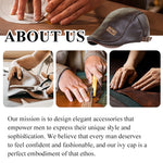 Luxurious Leather Plush Hat | Stylish Warmth for Winter