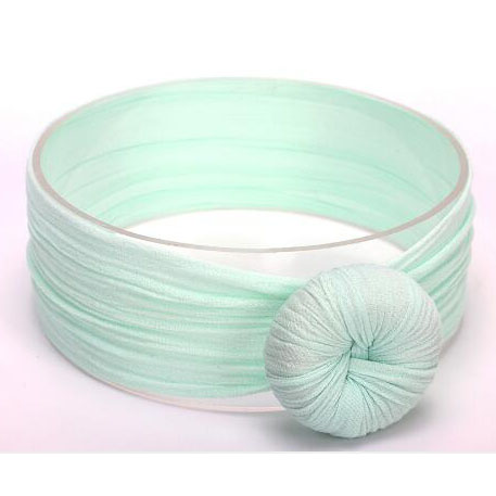 Knotenmuster Haarband für Mädchen – Weiches Baby Turban Stirnband