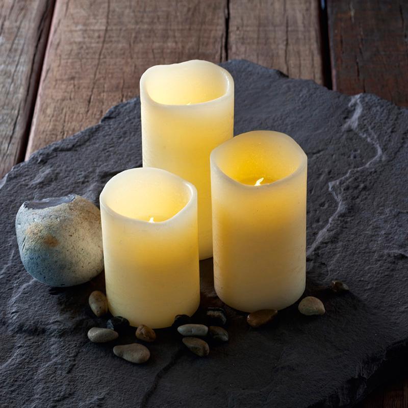 Elegante LED Dekokerze für jeden Anlass