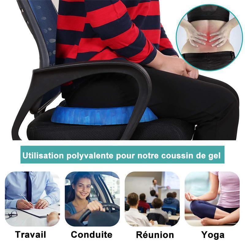 Ergonomisches Gel-Kissen für optimalen Sitzkomfort