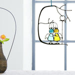 Farbige Glas-Hängedekoration für ein strahlendes Zuhause