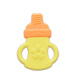 Buntes Silikon Beißring-Set für Babys – Frucht- und Tiermotive