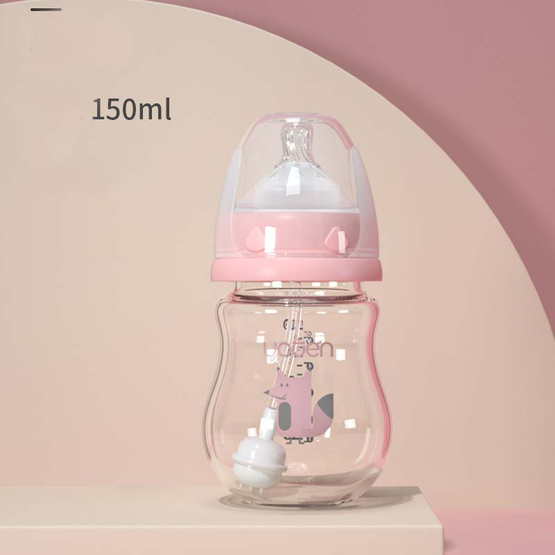 Trinkflasche für Babys aus Silikon – mit weichem Sauger und Tierdesign
