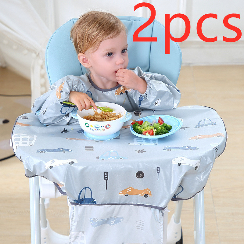 Wasserdichtes Lätzchen für Babys mit Ärmeln – Kinderessen Zubehör