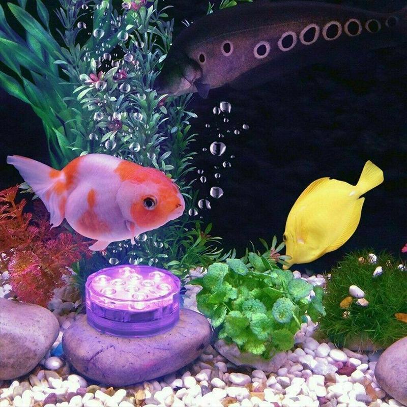 Waterproof LED Lights with Remote Control and Suction Cups