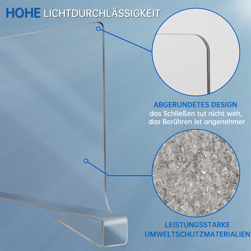 Acrylregaltrenner für eine perfekte Kleiderordnung