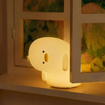 Playful Night Lamp for Children – Rechargeable Silicone Lamp with Colour Change