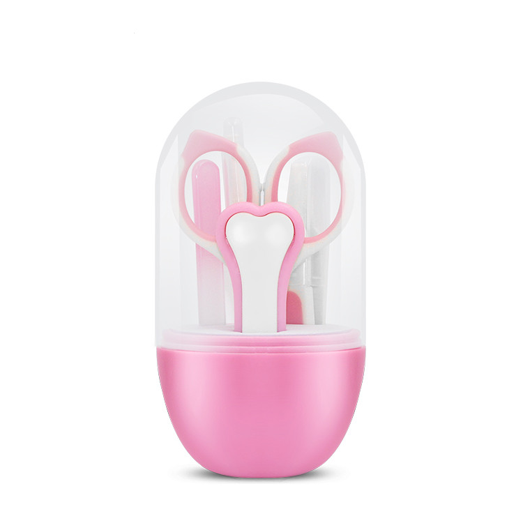 Pflegeset für Babys – Kindersicherer Nagelschneider, Feile und Pinzette