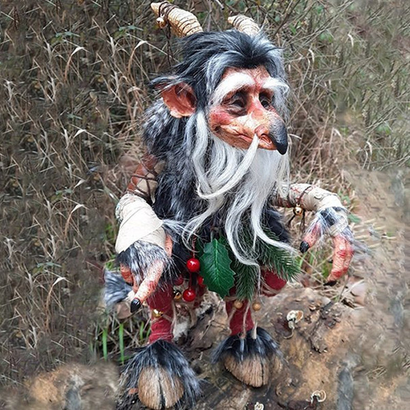 Zauberhafter Gartenwichtel in Großformat