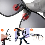 LuxeClip | Faltbare polarisierte Sonnenbrille mit Clip