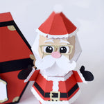3D Pop-Up Karte - Santa Gag