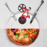 Pizzaschneider in Form eines Fahrradreifens – Küchenhelfer