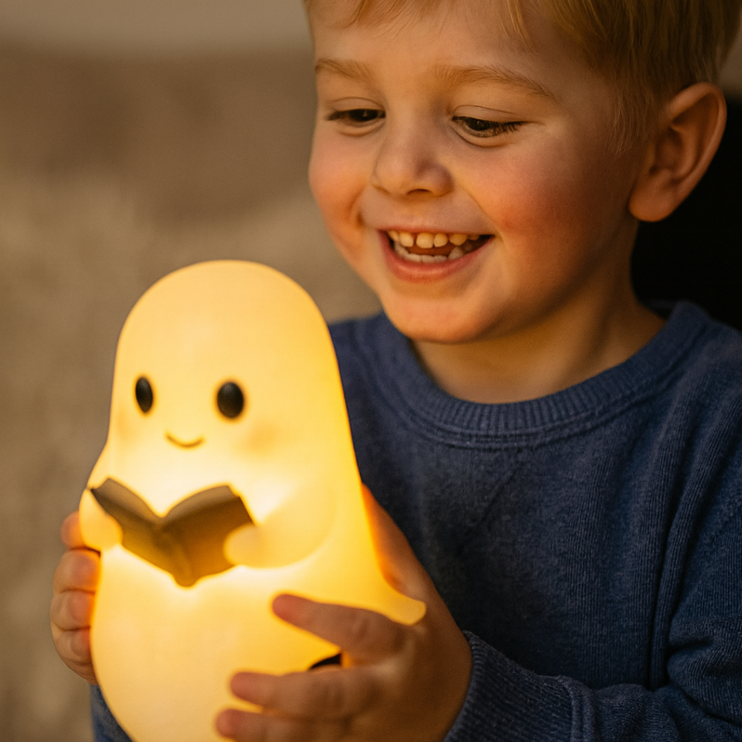 Handgefertigte Nachtlampe mit Warmlicht – Dekorative Nachtlichtleuchte
