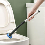 Toilettenbürste mit Einweg-Schwammköpfen – Hygienisches Reinigungssystem