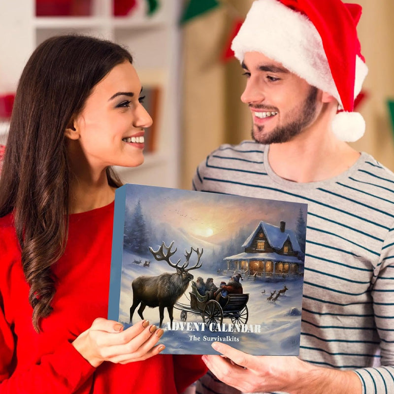 Überlebenswerkzeuge Adventskalender für Abenteuerlustige – 24 Tage bis Weihnachten