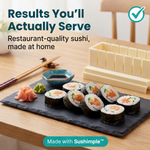 Sushi-Formset – Perfekte Rollen ohne Technik