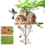 Vogelhaus Gartenstecker
